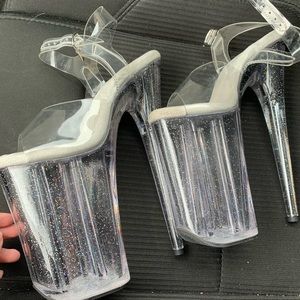 Pleaser heels WORN ONCE